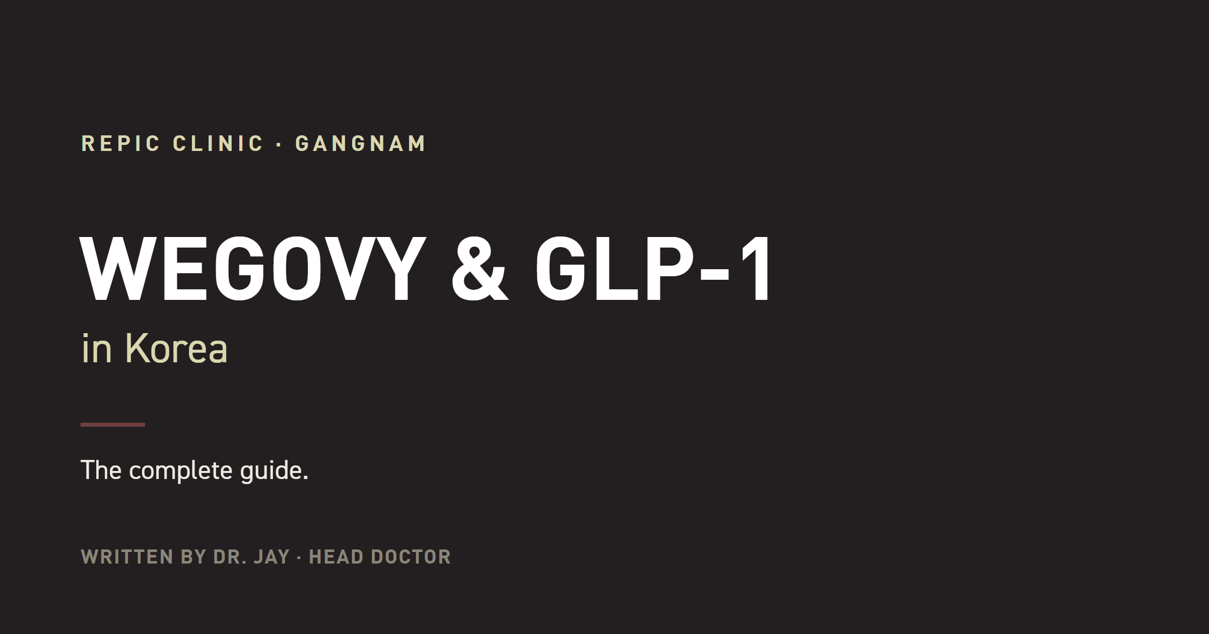 How much does Wegovy cost per month in Korea? Prices and how to get a prescription in Gangnam