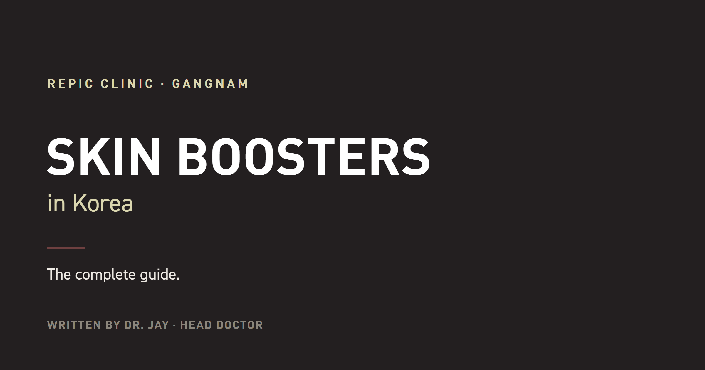 Skin boosters in Korea: which one first? Rejuran, Juvelook, salmon PDRN and Water-tox compared