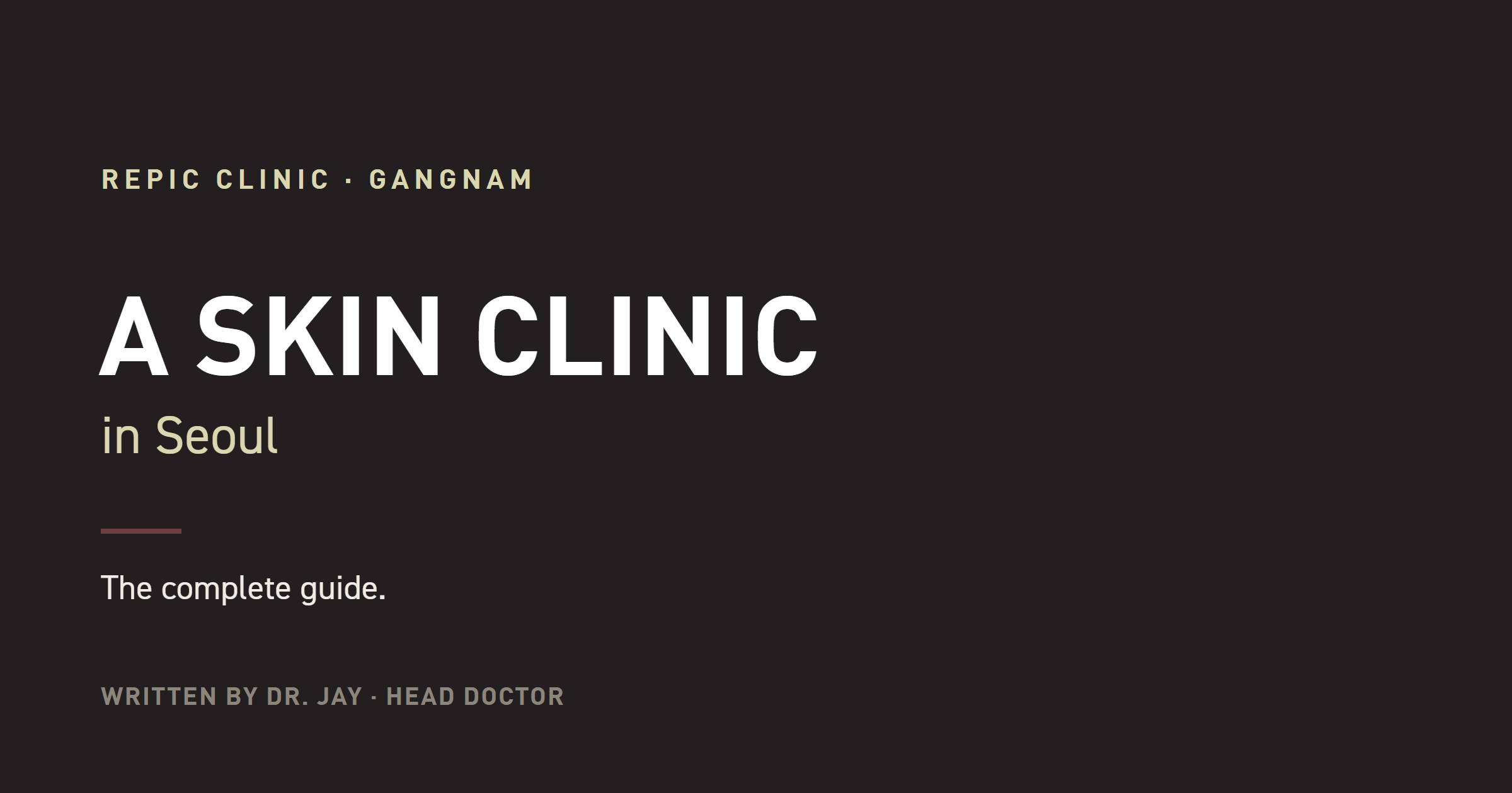 How do you choose a skin clinic in Gangnam, Seoul? Five things to check